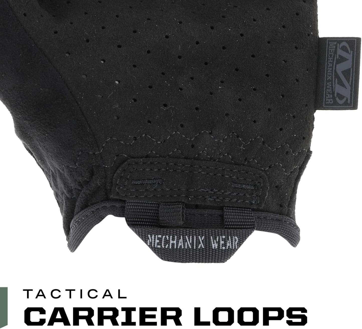 Mechanix Wear Tactical Gloves - Ventilated High-Dexterity Field Work Gloves - Touchscreen Compatible | XX-Large Covert Black
