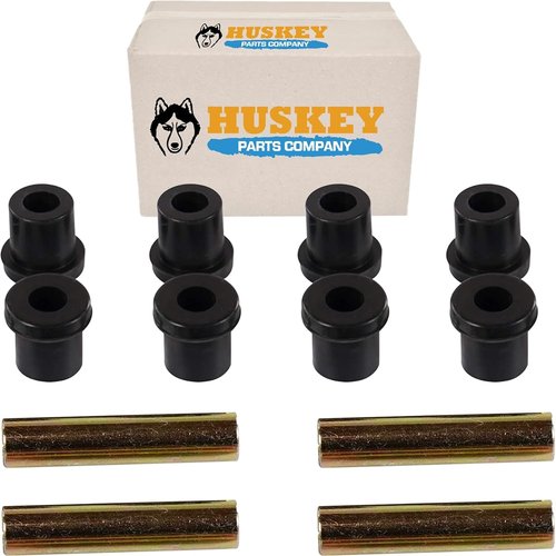 Huskey Club Car Precedent Golf Cart Rear Leaf Spring Bushing Kit for 2004-Up Gas/Electric Models, Replaces OEM Sleeve Part No#: 1025064-01 and Bushing Part No#: 1025066-01.