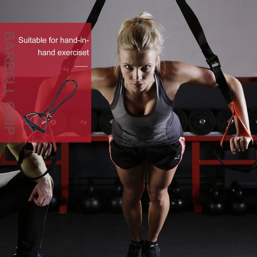 IMIKEYA Resistance Bands: 1 Pair Stepper Resistance Band Fitness Exercise Bands with Handles Fitness Bands Pull Ropes Exercising Bands Resistance Bands for Workout Strength Training at Home, Black