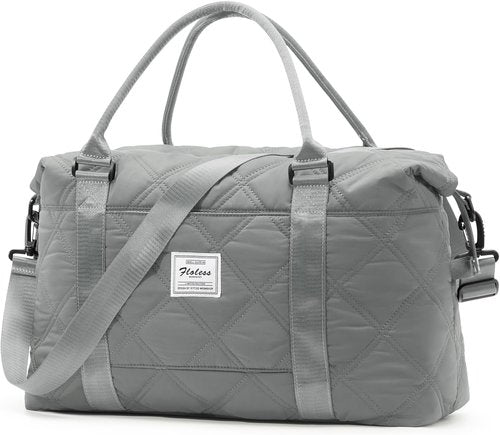 HYC00 Travel Duffel Bag - Stylish Carry-On Overnight Weekender for Women | Sports Tote with Wet Pocket