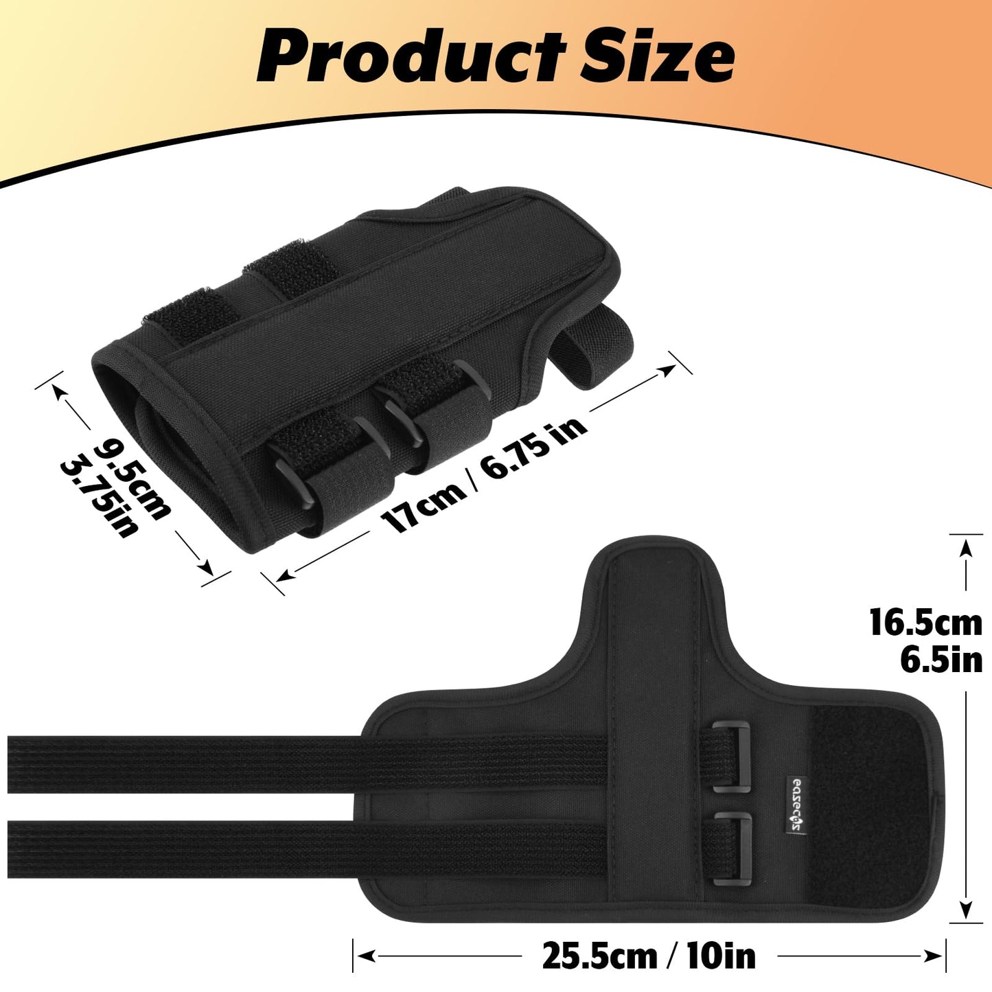 Easecos Golf Wrist Brace Golf Swing Alignment Arm Band - Wrist Correction Aid Training Equipment Swing Hand Gesture Practice Tool for Beginner Golfers Training on L to L Swing Practice