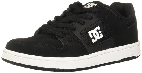 DC Men's Manteca 4 Casual Skate Shoe Black/White 3.5