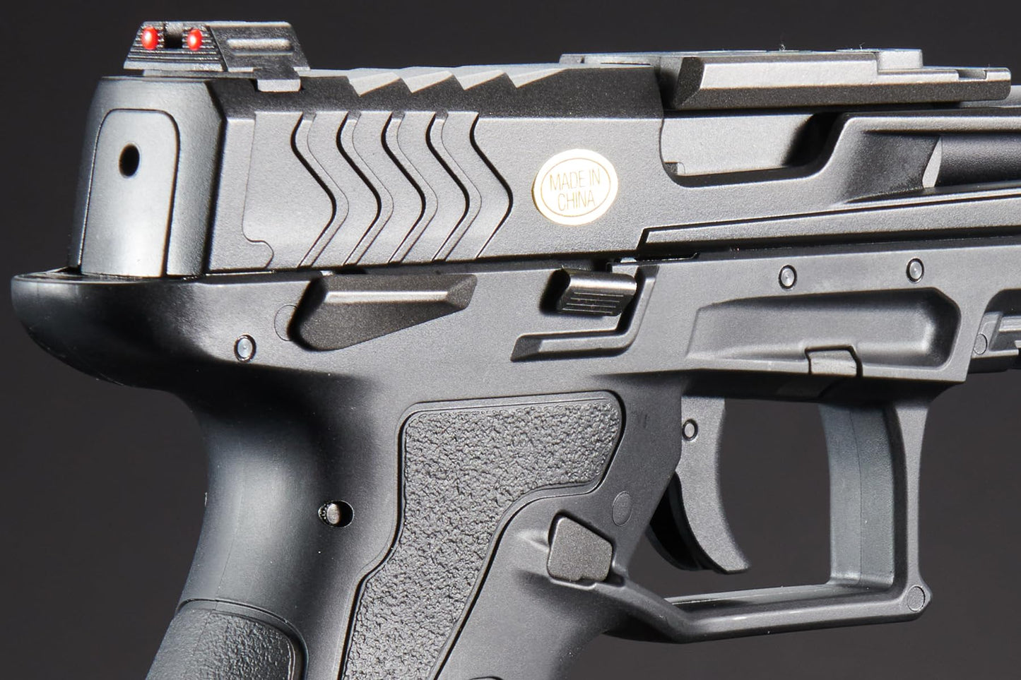 Lancer Tactical LTX Competition GBB Gas Blowback Airsoft Pistol (Black)