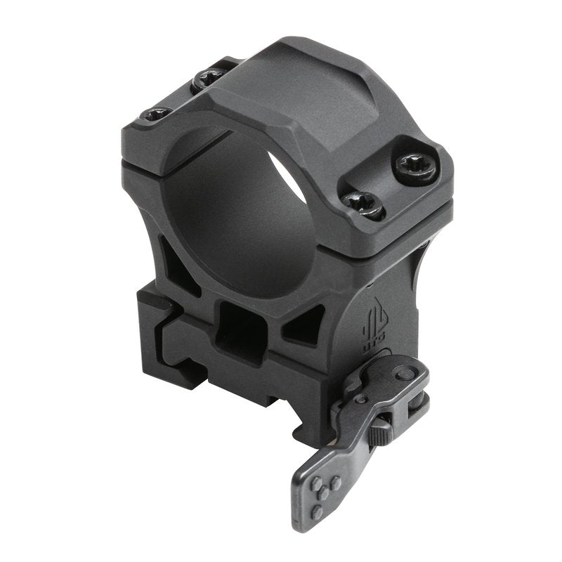 UTG ACCU-SYNC QR 1" Medium Profile Scope Rings, Picatinny,Black
