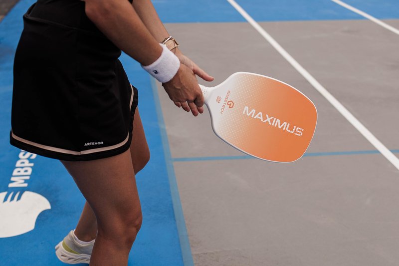 Maximus | Edgetech Edgeless Pickleball Paddle | 3K Carbon Fiber Pickleball Paddle Rimless Racket | Balanced for Control and Power | Include Carry Bag + 3X Edge Guard Tape