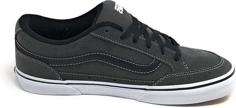 Vans Men's Bearcat Sneaker, Charcoal/White/Black, 7 M US