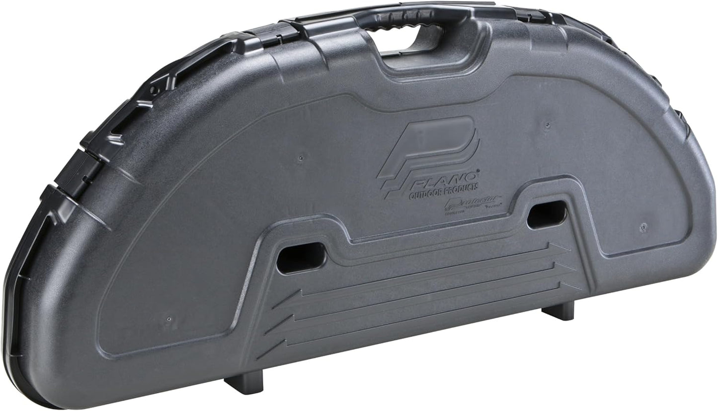 Plano Protector Compact Bow Case - Hard Black Bow Case for Up to 5 Arrows | Anti-Crush Archery Storage