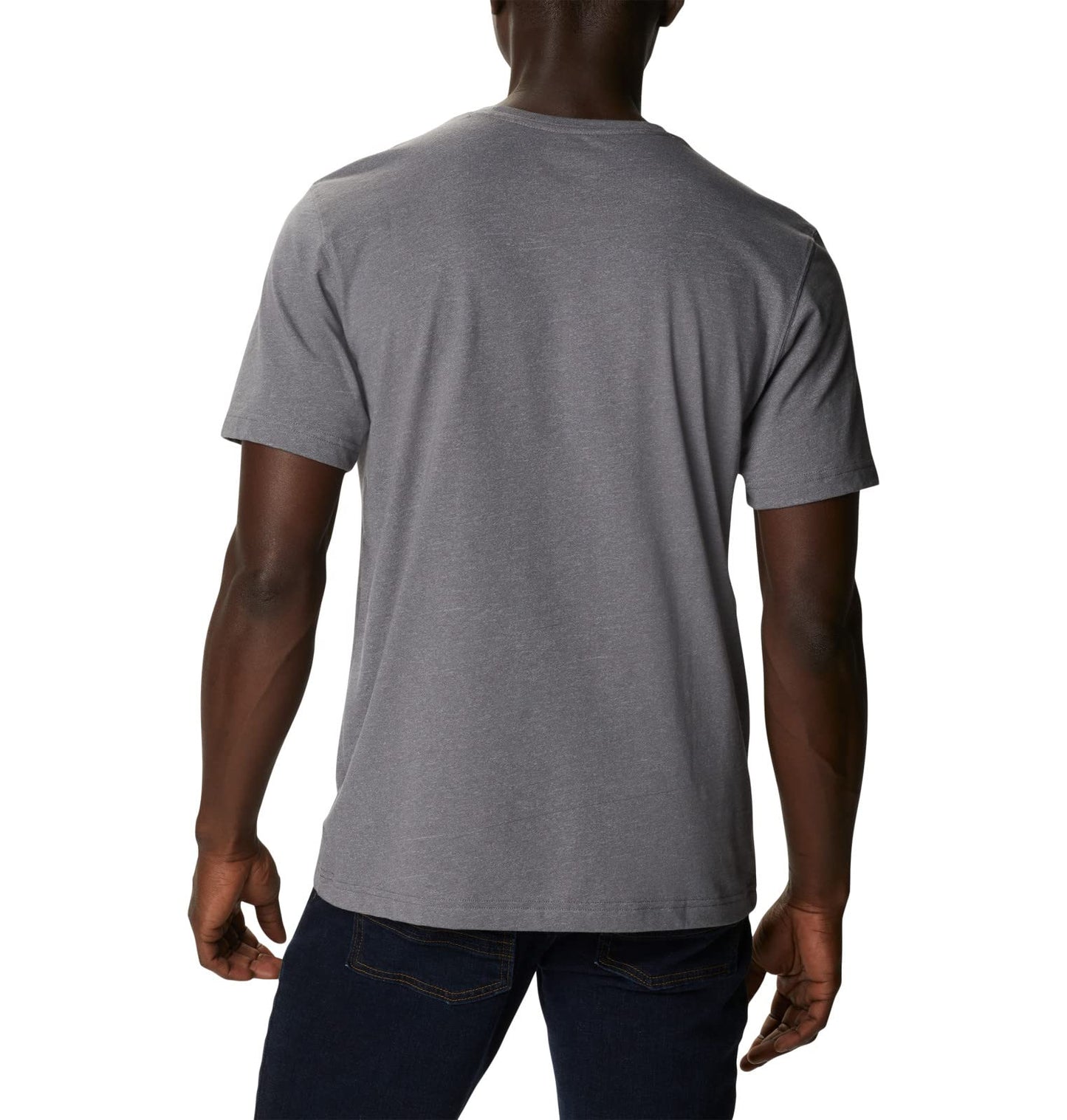 Columbia Mens Thistletown Hills Short Sleeve T-Shirt, City Grey Heather, 2X