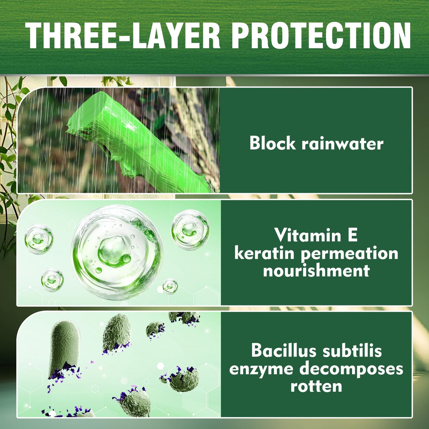 Tree Wound Sealer, Organic Pruning Dressing Paste & Grafting Compound, Natural Woundressing for Bonsai, Fruit Trees, Roses, Bonsai | Waterproof Protection (Tree Wound Sealer, 1)