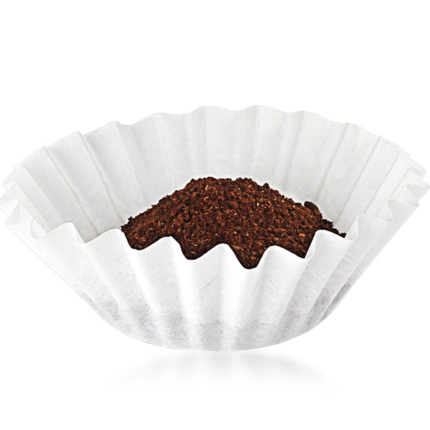 100 Count Basket Coffee Filters,Flat Bottm Paper Filter Compatible With Fellow Aiden Coffee Maker,Work With Batch Brew Filter Basket