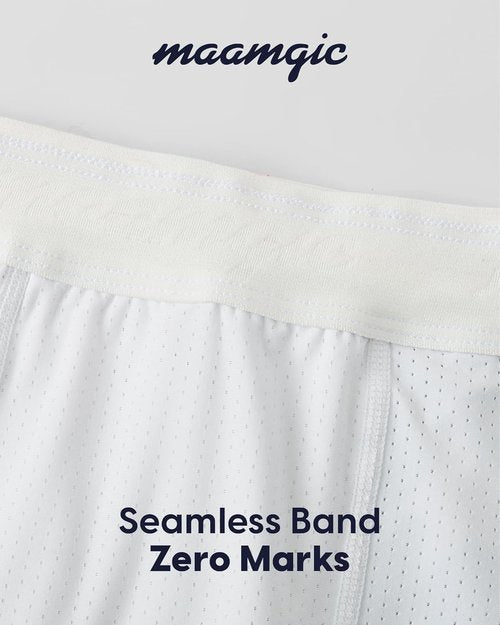Maamgic Men's Swim Trunks - Quick Dry Board Shorts with Zipper Pockets | 9" Compression Lined