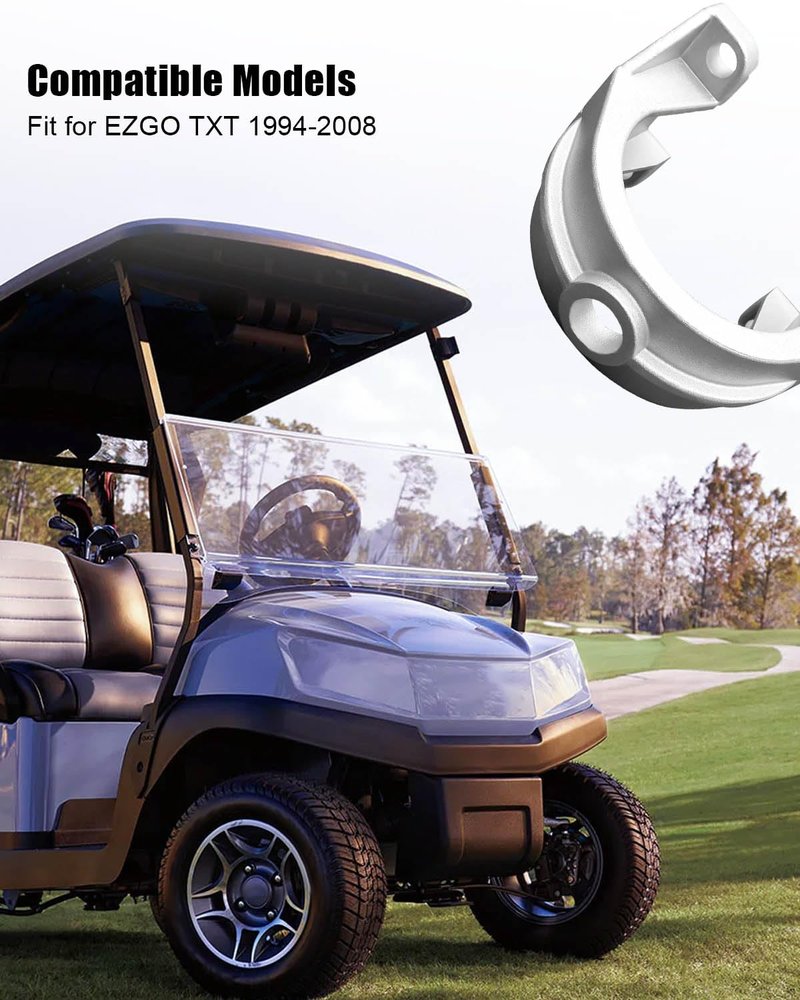 TIKSCIENCE 72037-G01 Rear Axle Spring Mount Cap Fit for EZGO TXT Golf Cart 1994-2008 Replace 72037G01, 2 Pcs