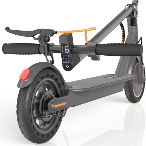 Aovowheel Electric Scooter - High-Speed Folding E-Scooter with Long Range & Solid Tires | 250W-500W Motor