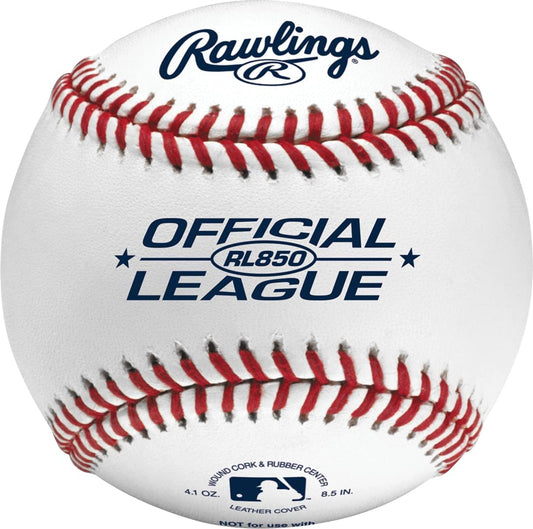 Rawlings Official League Practice Baseballs - Undersized 8.5" | Pack of 12