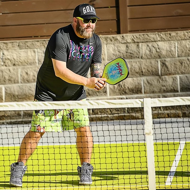 Paddle Candy Vulcan Freakshow Pickleball Paddle | Hybrid Performance | Polypropylene Core - Carbon Fiber Surface | USAP Approved | Psych