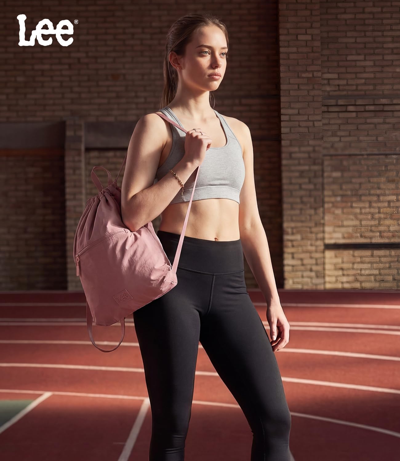 Montana West Lee Drawstring Backpack Bag Lightweight Small Gym Swim Beach Bag Water Resistant Sports Sackpack for Men Women,LEE48-002PK