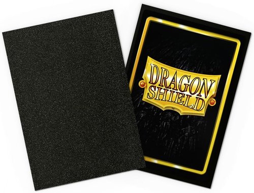 Dragon Shield | Matte Card Sleeves - 60 CT Smooth & Durable TCG Protection | Compatible with Yu-Gi-Oh, Naruto, Cardfight & Vanguard | Jet Color