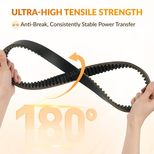 CLUBRALLY Golf Cart Drive Belt, Fit for Club Car DS, Precedent Gas Model, OEM#1014081, 1017188