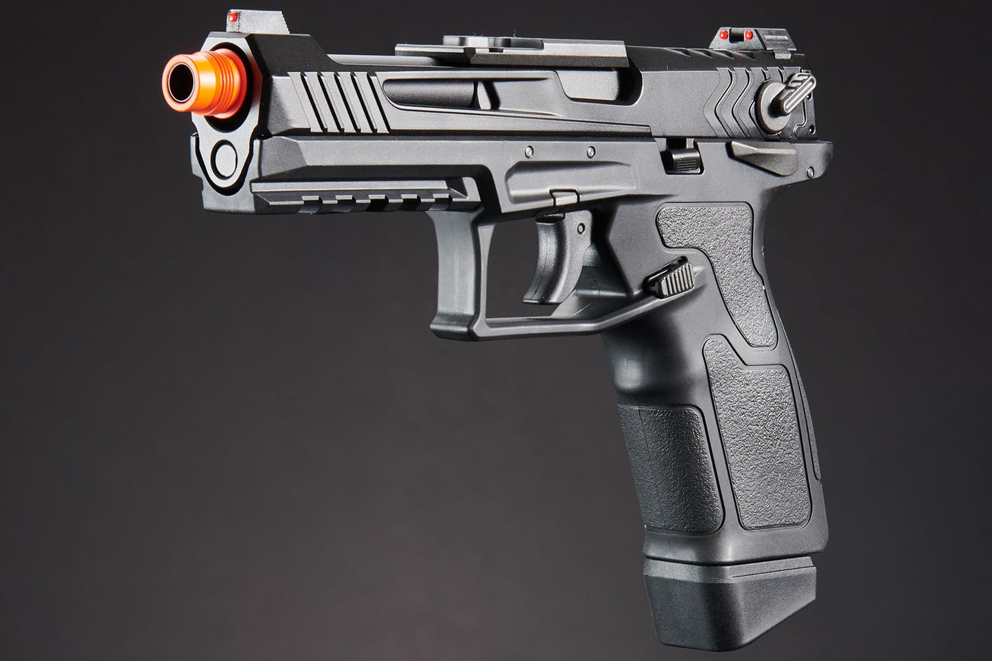 Lancer Tactical LTX Competition GBB Gas Blowback Airsoft Pistol (Black)