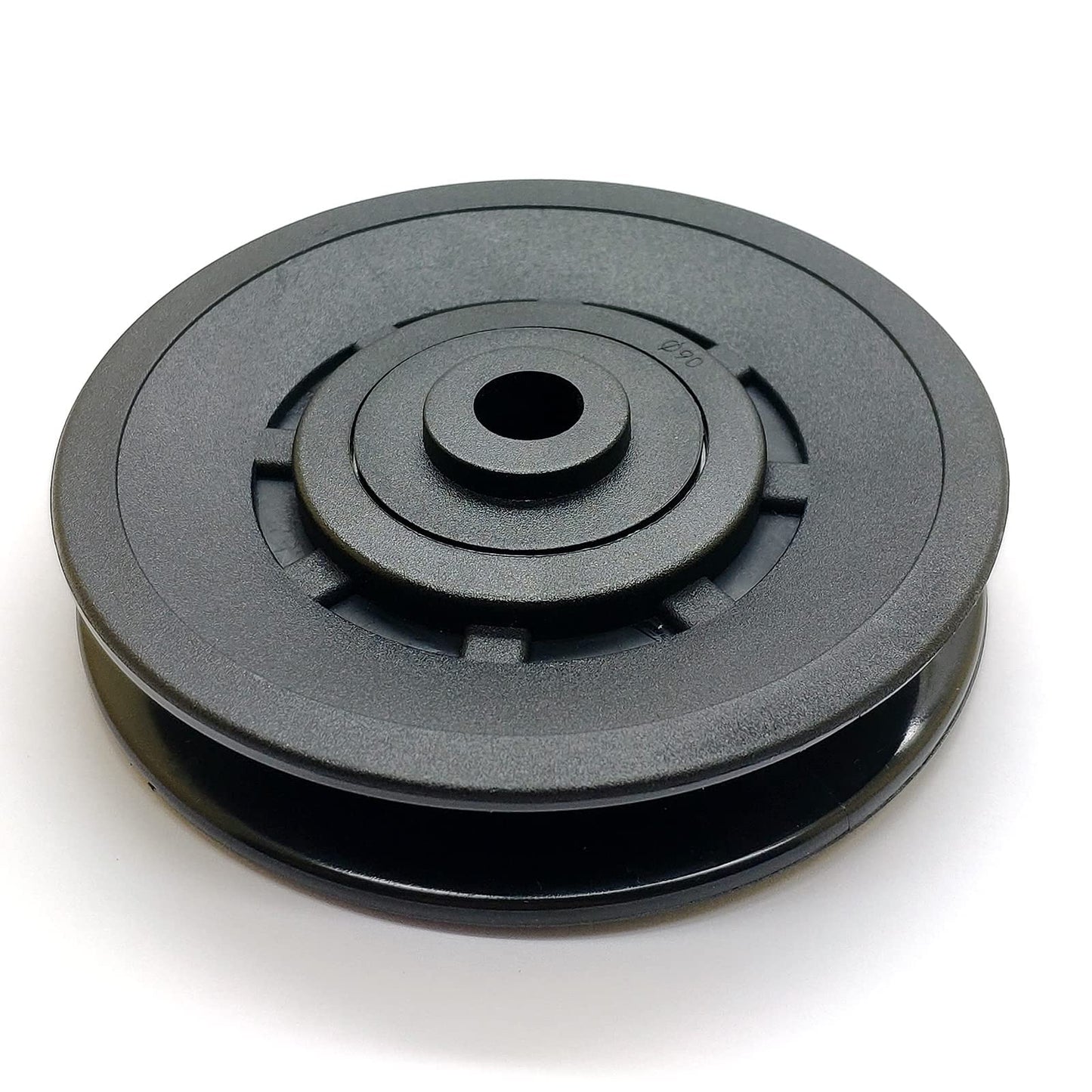 Zepofit Pulley Wheel Bearing Universal Wearproof Nylon Pulley for Gym Cable Machine LAT Pulldown Attachment Smith Machine Parts Door Garage Barn Weight Lifting System Replacement