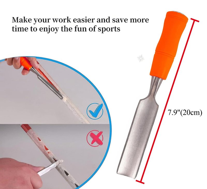 LGEGE Golf Grip Remover Tool Kits - Golf Grip Tape Stripper with Golf Club Grip Removal Hook Knife