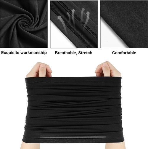 Geyoga UV Protection Neck Gaiter - 6 Pieces Cooling Face Mask Scarf | Breathable Summer Bandana