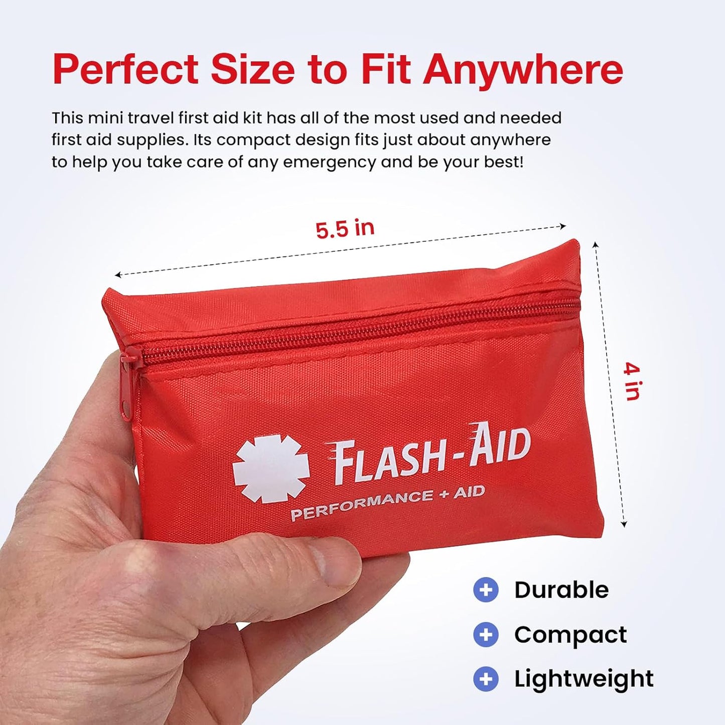 Mini First Aid Kits by [Brand Name] - 2-Pack Compact Travel IFAKs for Emergency Preparedness | Lightweight & Portable Supplies