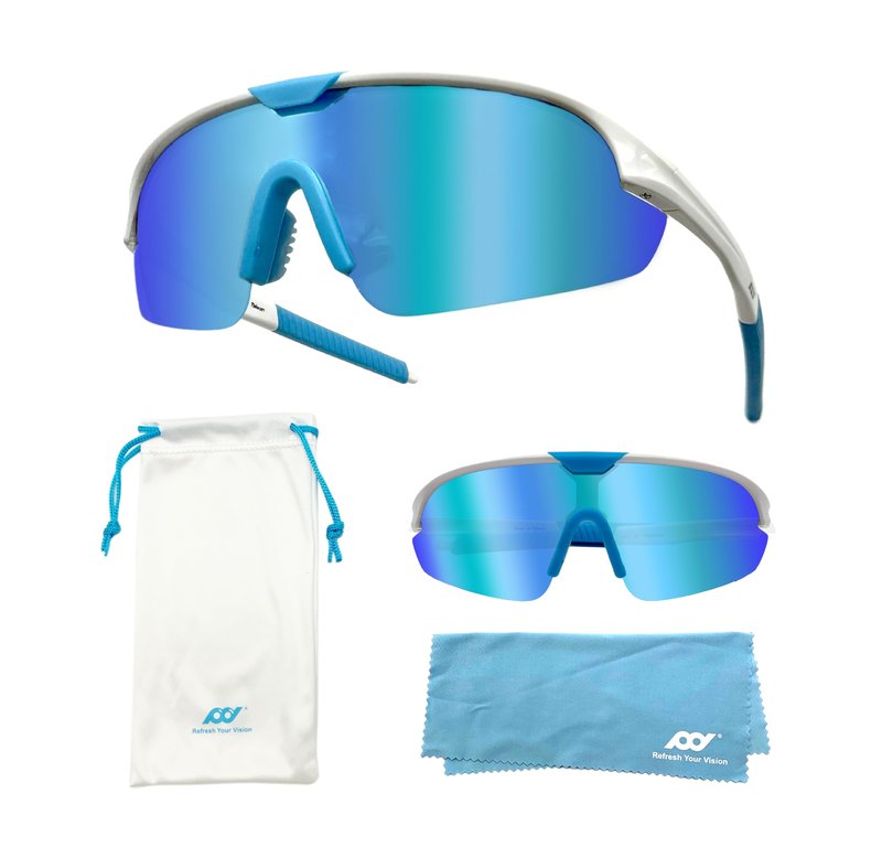 XII WY shield polarized Youth Kids junior Sports Sunglasses Cycling Running Golf baseball for Boys Girls
