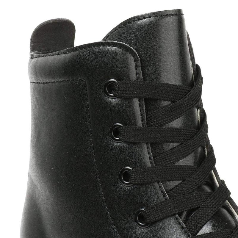 YYW Roller Skates for Women Men, High Top PU Leather Classic Double-Row Indoor Outdoor Roller Skates for Beginner a Shoes Bag (Black Flash Wheel, 37)