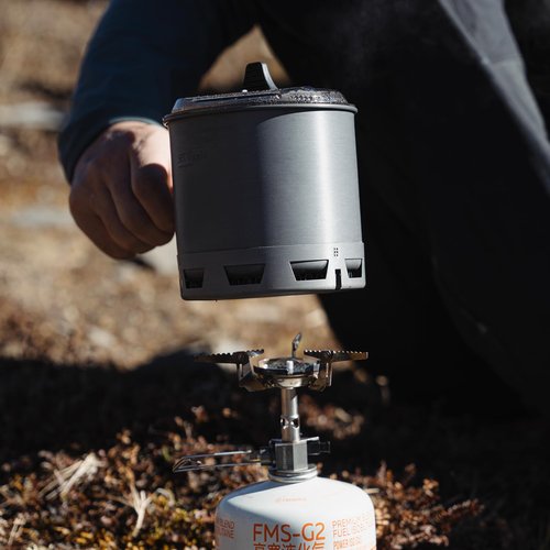 Firemaple G2 Petrel Ultralight 750ml Pot - High Efficiency Aluminum Camping and Backpacking Pot with Heat-Proof Handle, Portable and Compact