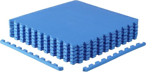 CAP Puzzle Exercise Mats - 3/4” Thick EVA Interlocking Foam Tiles for Home Gym | Multiple Colors Available