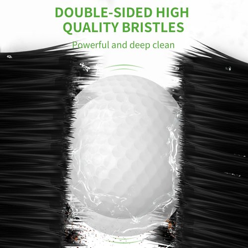 10L0L Deluxe Golf Ball Cleaner, Upgraded Golf Club Cleaner&Ball Washer Kit Universal Fits EZGO, Club Car, Yamaha Carts
