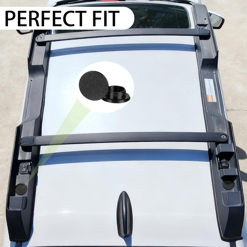 NomadPeak Roof Rack Bolt Caps for Roof, Cargo Rack Plugs for 2019 Outback, 2pc Dust & Mud Protection Set