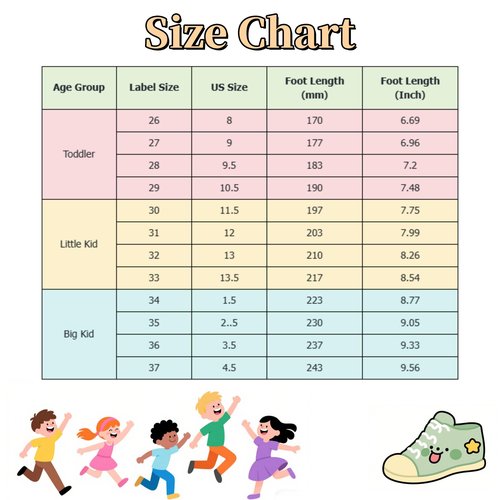 IGBAY Kids Running Shoes for Boys Sneakers Girls Tennis Athletic Shoes Comfortable Sport Breathable Black Size 3.5 Big Kid
