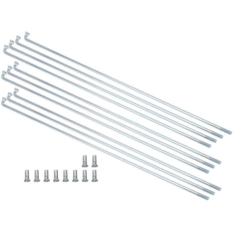 Bicycle Spokes, Durable Stainless Steel 13G 2.2mm Spokes for Adult Tricycles, Repair Kits, and Mobility Scooters
