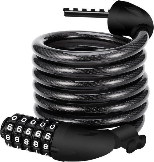 1.5-Metre Extended Anti-Theft Bicycle Lock, Anti-Cut and Anti-Pry Motorcycle Lock, 11MM Thickened Steel Chain, Resistant to Hydraulic Cutters and Saws