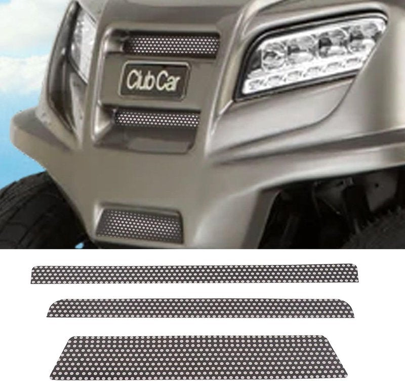 CartClan Golf Cart Front Sticker Decal Suitable for Club Car Onward Golf Cart-3pcs