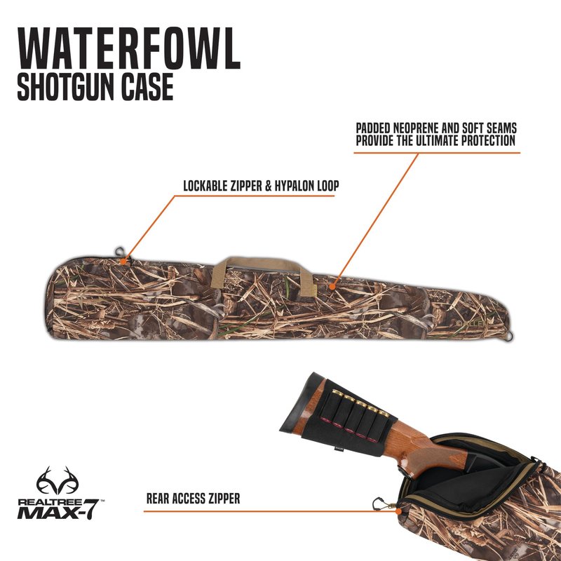 Allen Company Punisher 52” Neoprene Shotgun Case, Realtree Max-7