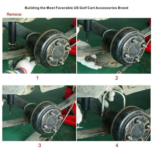 DRIVE UP Club Car U Bolt for Club Car DS and Precedent Heavy Duty Leaf Spring Gas or Electric Models and 2018-up Tempo Golf Cart OEM 1014902-2Pcs