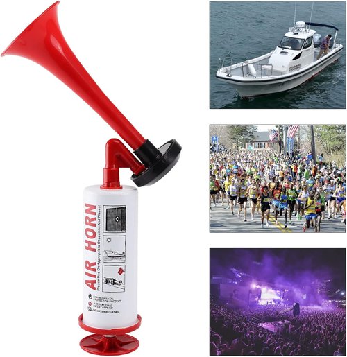 FARBIN Portable Air Horn - Loud Handheld Signal Horn for Safety | Ideal for Boating, Sports, Camping