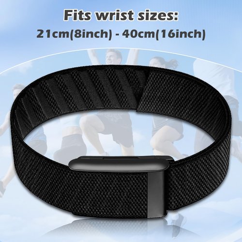 Anpzband Nylon-Bicep-Bands for Whoop 5.0 One/Peak/MG/Life Elastic Band - Adjustable Breathable Replacement for Whoop 5.0 Arm/Ankle Bands,Soft,Durable(Not for Whoop 4.0)