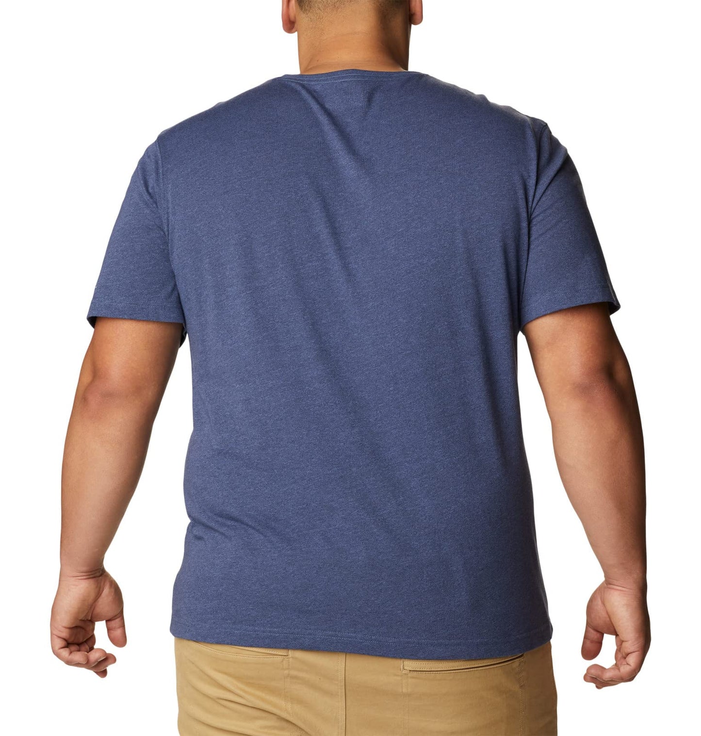 Columbia Mens Thistletown Hills Short Sleeve T-Shirt, Dark Mountain Heather, 4X