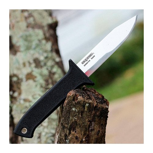 Cold Steel Peace Maker III 4" Fixed Blade 4116 Stainless Steel Clip Point Tactical Outdoor Knife, 4.5" Kray-Ex Handle, Secure-Ex Sheath w/Belt Clip