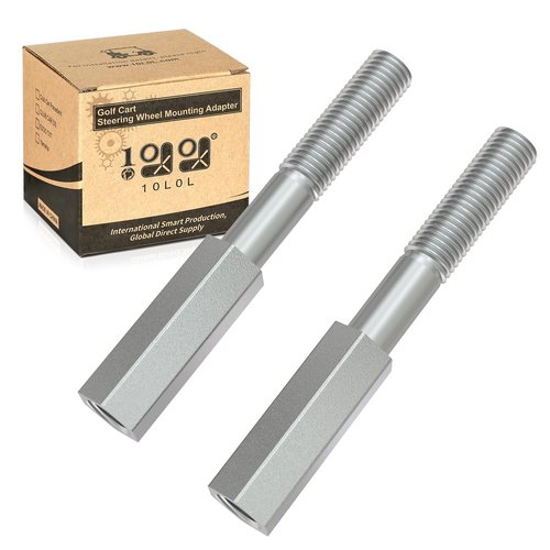 10L0L EZGO TXT Shock Extension Rod Kit for TXT Medalist 1994-up Golf Carts with Lifts Kit or Modifications to Raise The Body, Replace OEM# 70928-G01-3, 2PCS/SET
