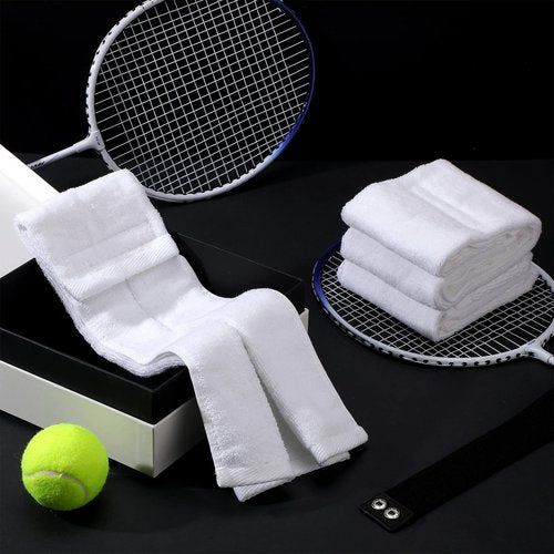 Moukeren 16 Pcs Football Towel Bulk Cotton Quarterback Pitching Football Field Towel with Hook and Loop Fastener for Youth Men, Sports, Football, Gym, Yoga, Golf