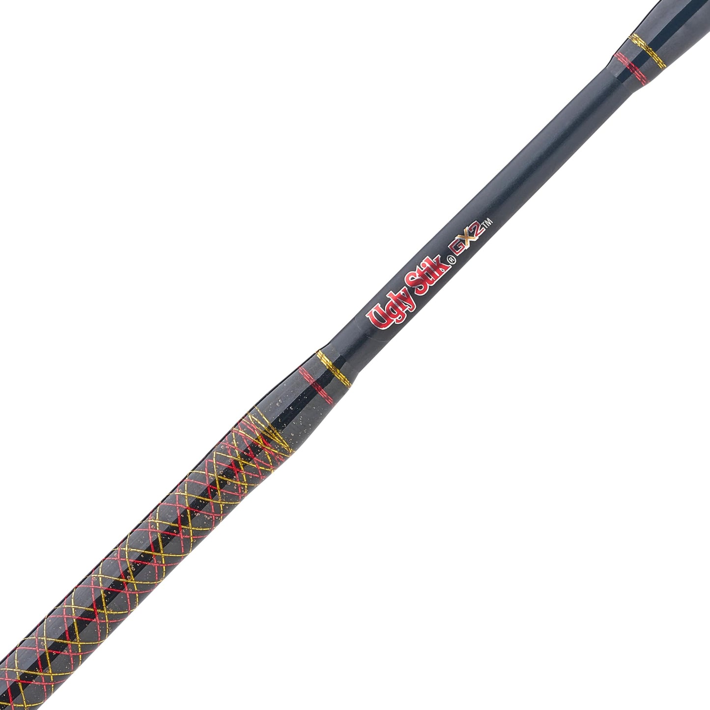 Ugly Stik GX2 Ice Spinning Reel and 32" Fishing Rod Combo, 1-Piece, Graphite and Fiberglass Rod with Clear Tip Design