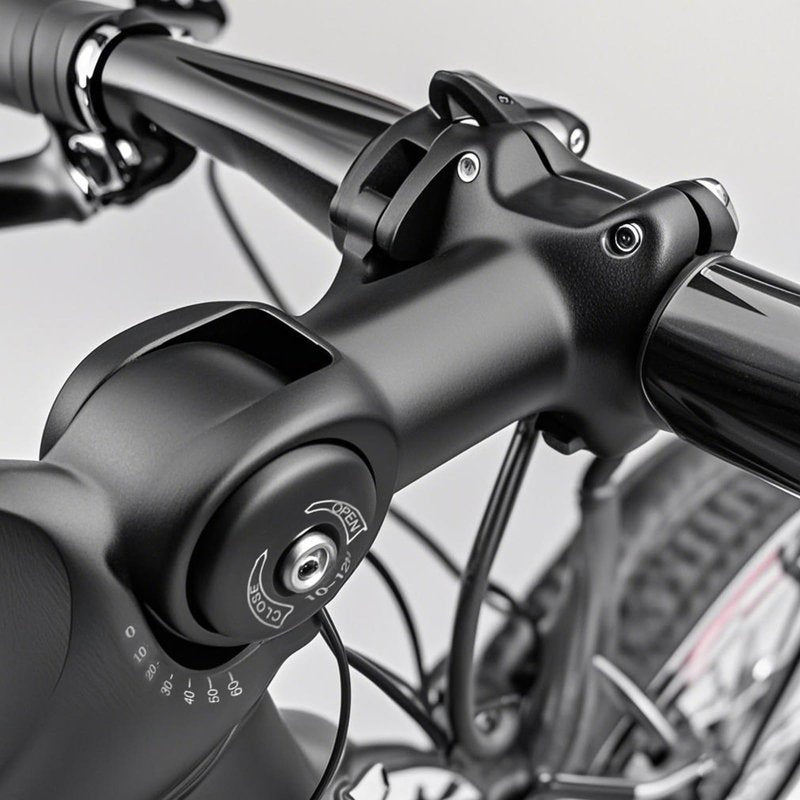 TRIWONDER Bike Stem 25.4 31.8 Adjustable 60 Degree 90mm 110mm 130mm Bike Handlebar Extender Stem Riser Bicycle Handle Bar Extensions for Mountain Bike, Road Bike, MTB, BMX, Cycling