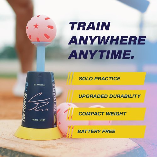 Bandit Sports Batting Tee - Durable Nylon Design for Long-Lasting Baseball Training | Perfect for Hitting Practice