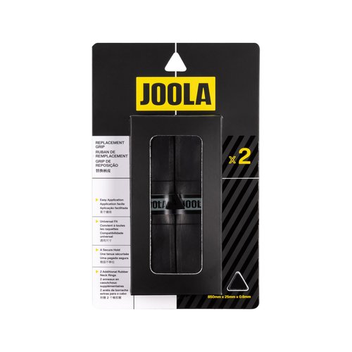 JOOLA Pickleball Paddle Replacement Grip Tape - Wrap for Pickleball Paddle - Feel-Tec Pure Grip - Moisture Wicking Surface & Comfort - Handle Wrap for Use with Overgrip - Black, White, or Gray