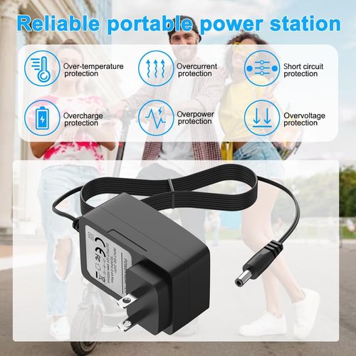 12V Battery Charge for Kid Ride On Toys Compatible with Razor Power Core E90 E95, Black Label E90, MX125 Dirt Rocket, E90 Sprint